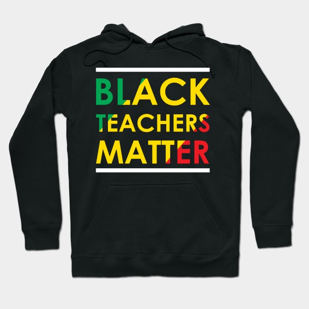 black teacher matter Hoodie by TeeAMS